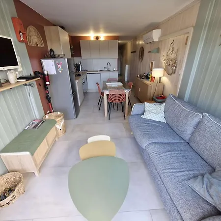 Apartment Les Plages D'argos - 2 Pieces 4 Couchages Port Leucate. Ref: 2pa_2 Mae-4584 *